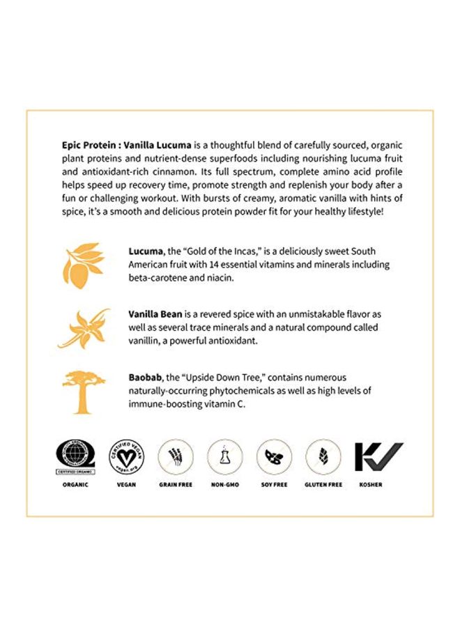 Sprout Living Epic Protein Powder - Vanilla Lucuma  - Image 5