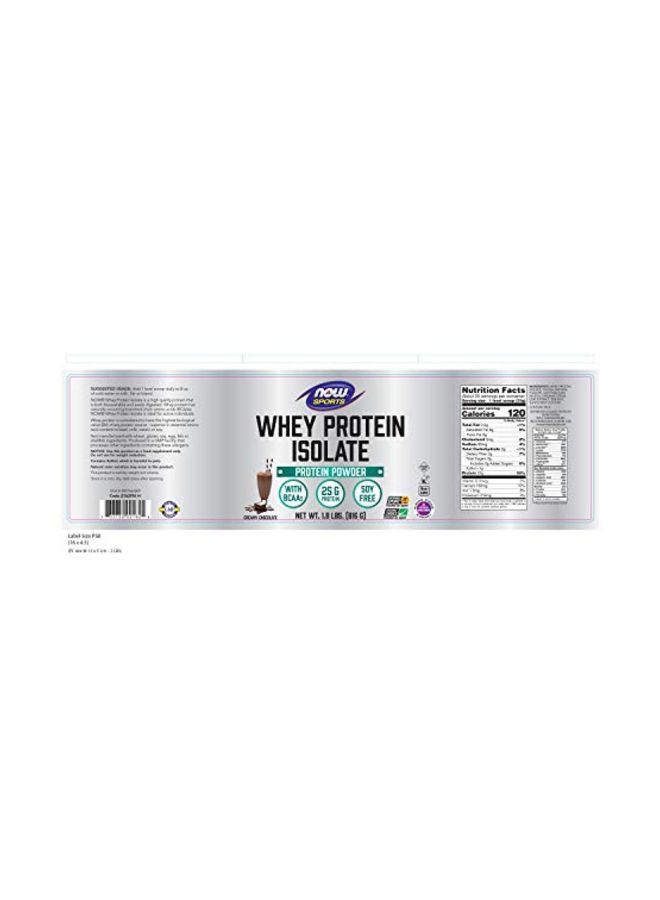 now Whey Protein Isolate Powder - Creamy Chocolate - Image 2