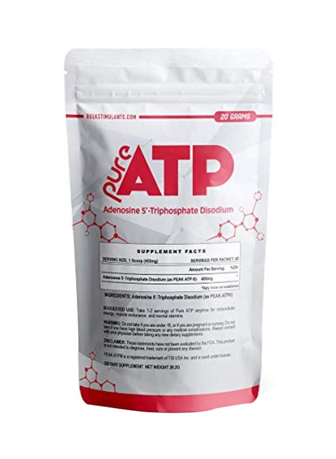 Adenosine Triphosphate Disodium Powder 20.2grams