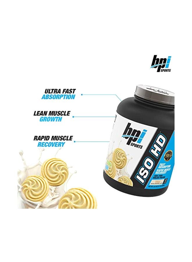 BPI SPORTS ISO HD Dietary Supplement - Vanilla Cookie - Image 4