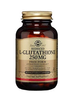 Reduced L-Glutathione 250 mg Dietary Supplement - 60 Capsules