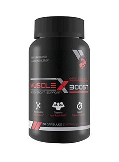 Muscle Growth Support Dietary Supplement - 60 Capsules