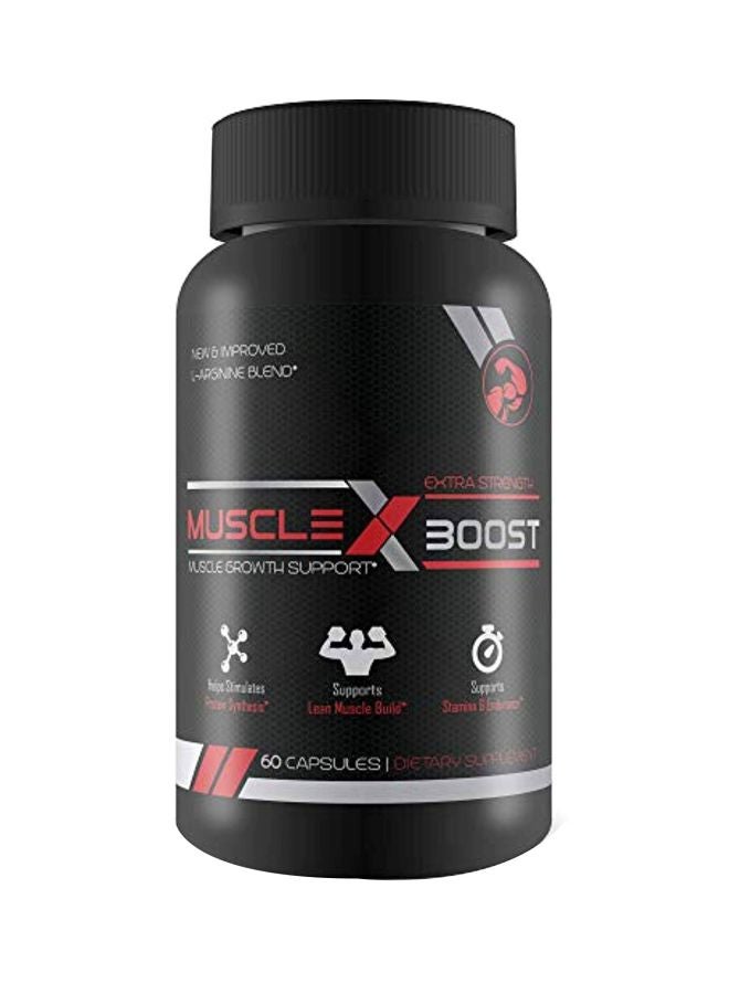 Muscle X Boost - Muscle Growth Support Dietary Supplement - 60 Capsules - Image 1