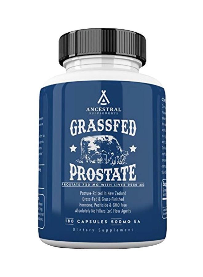 Ancestral Supplements Grassfed Prostate Dietary Supplement - 750 mg - 180 Capsules  - Image 1