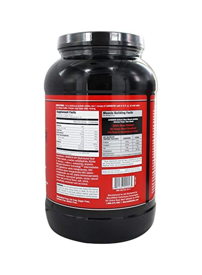 MUSCLEMEDS Carnivor Dietary Supplement - Chocolate  - Image 2