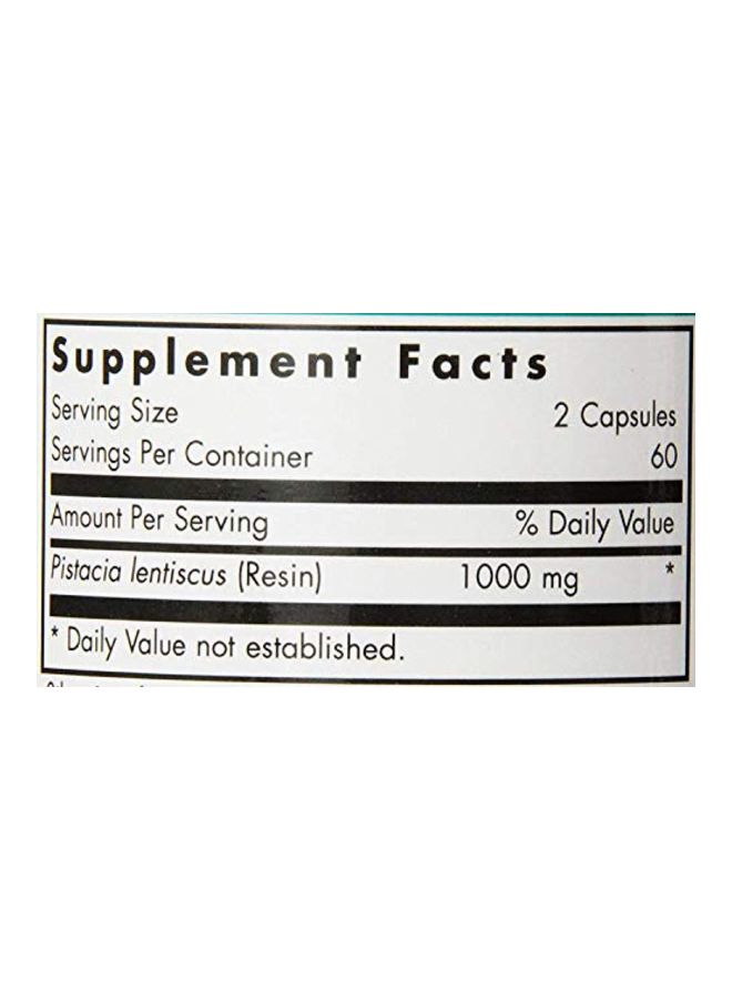 Nutricology Pack Of 3 Mastic Gum Dietary Supplement - 120 Capsules - Image 3