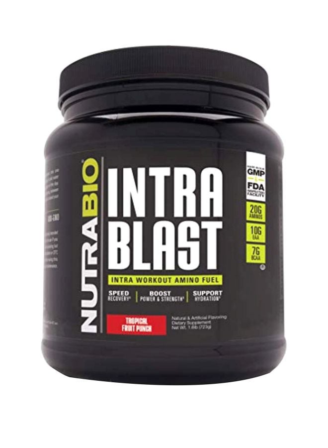 NutraBio Intra Blast Dietary Supplement - Tropical Fruit Punch  - Image 1