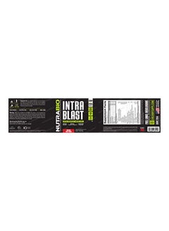 NutraBio Intra Blast Dietary Supplement - Tropical Fruit Punch  - Image 3