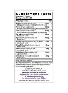 New Chapter Zyflamend Whole Body Dietary Supplement- 180 Vegetarian Capsules  - Image 2
