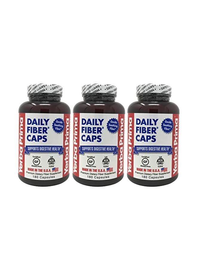Yerba Prima Daily Fiber Capsule- 3 Bottles - Image 1