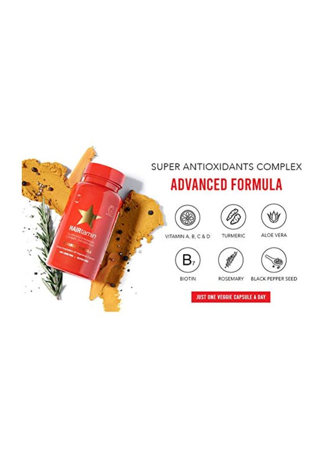 HAIRTAMIN 12-Piece Dietary Supplement - 30 Capsules - Image 5