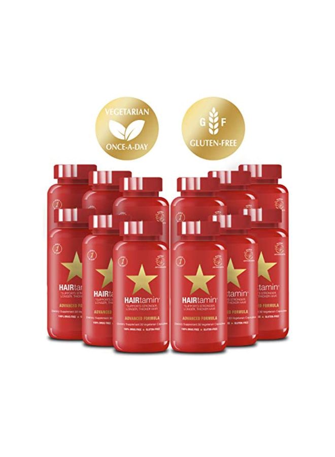 HAIRTAMIN 12-Piece Dietary Supplement - 30 Capsules - Image 2