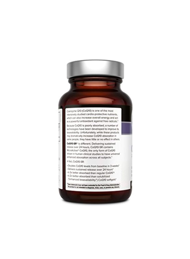 كوالتي أوف لايف المكمل الغذائي CoQ10-SR - 60 كبسولة  - Image 3