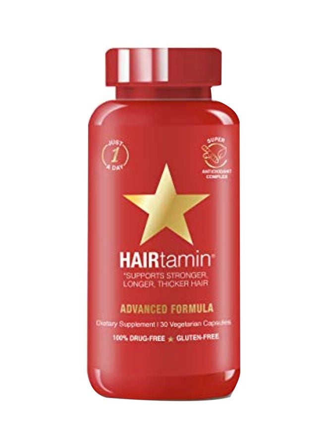 HAIRTAMIN 12-Piece Dietary Supplement - 30 Capsules - Image 1