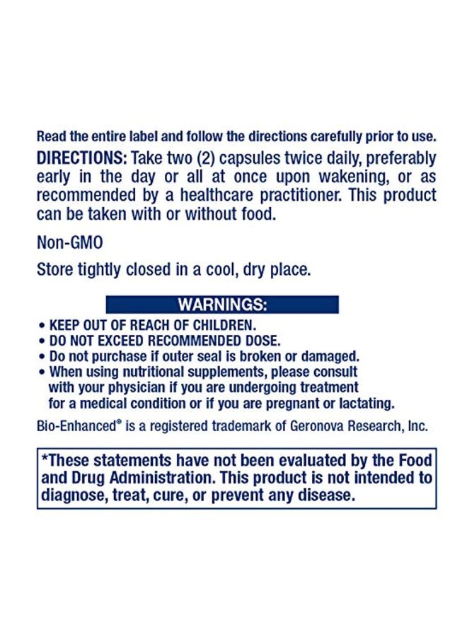 لايف إكستنشن عبوتين من كبسولات محسن طاقة الميتوكوندريا مع مادة  PPQ الحيوية - 120 كبسولة - Image 3