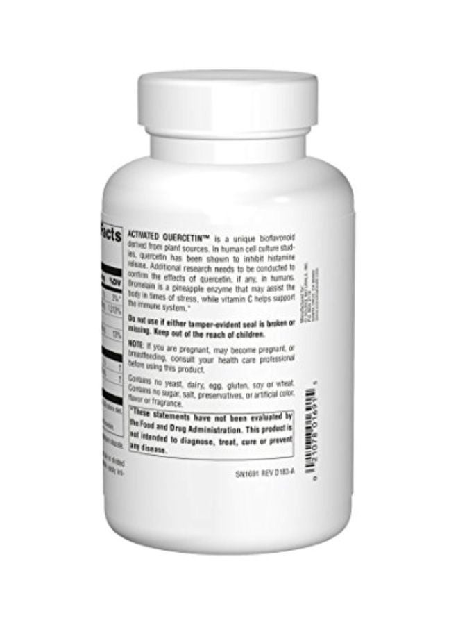 Source Naturals Activated Quercetin Bioflavonoid Complex Vitamins & Dietary Supplement - 200 Capsules - Image 3