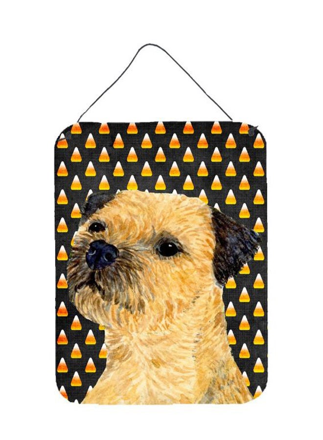 Border Terrier Printed Wall/Door Hanging Multicolour 16 x 12inch - v1575371087/N32404089A_1