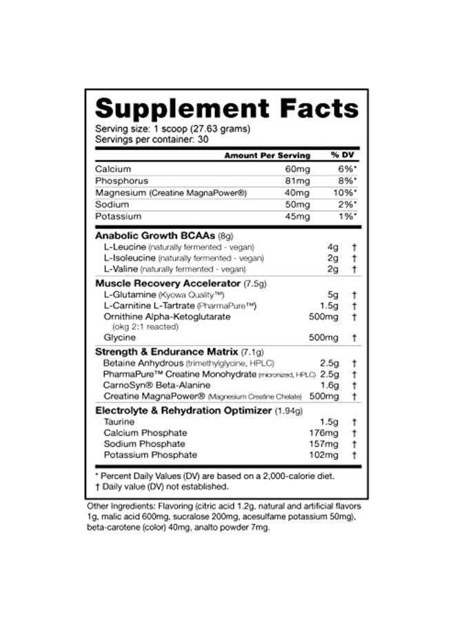 NutraBio Reload Recovery Matrix Dietary Supplement - Orange Mango  - Image 2