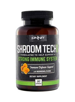 Shroom Tech Immune Defense Support Dietary Supplement - 90 Capsules