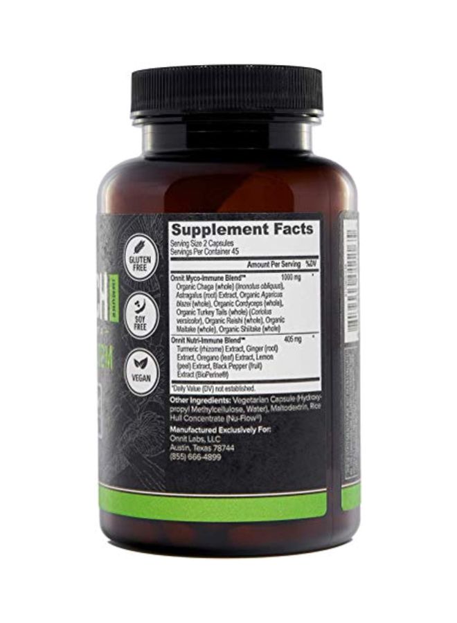 Onnit - Shroom Tech Immune Defense Support Dietary Supplement - 90 Capsules - Image 1