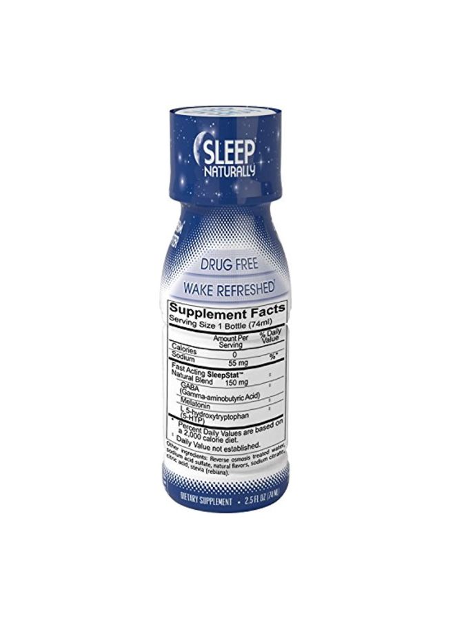 Dream Water Pack Of 12 Liquid Melatonin Natural Blend - Image 2