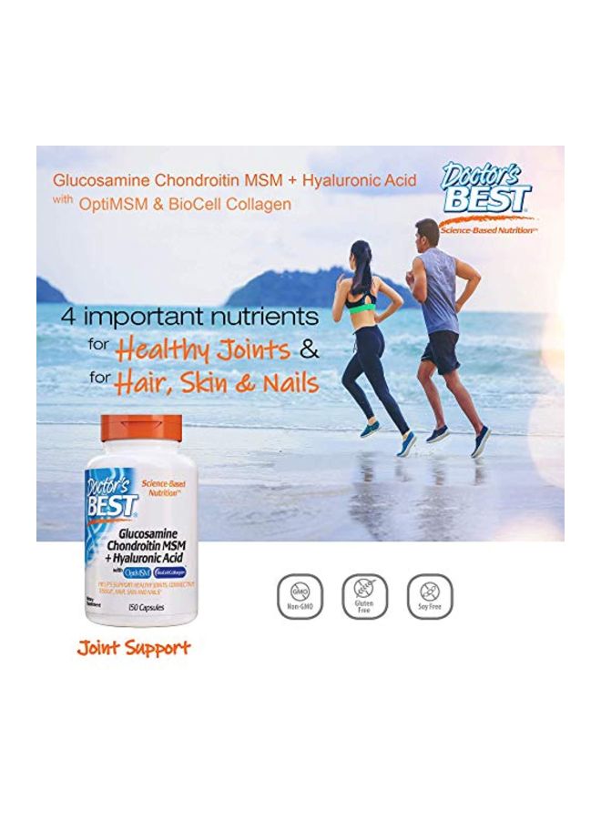 Doctor's BEST Proteins Collagen Sports Greens Dietary Supplement - 150 Capsules - Image 4