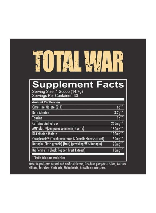 ريدكون ١ مكمل غذائي قبل التمرين Total War - الفراولة والكيوي، 30 وجبة  - Image 2