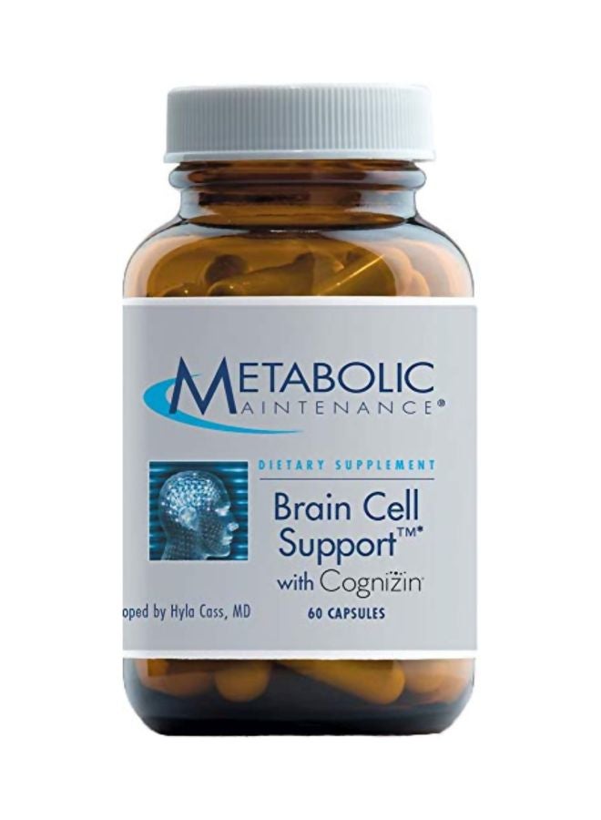 Metabolic Maintenance Brain Cell Support With Cognizin Dietary Supplement - 60 Capsules - Image 1