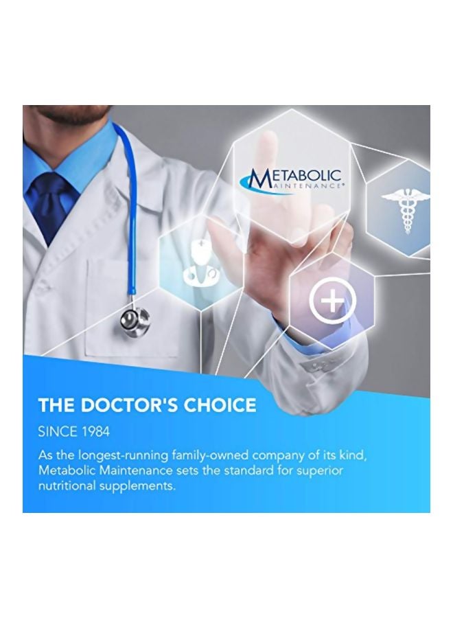 Metabolic Maintenance Brain Cell Support With Cognizin Dietary Supplement - 60 Capsules - Image 2