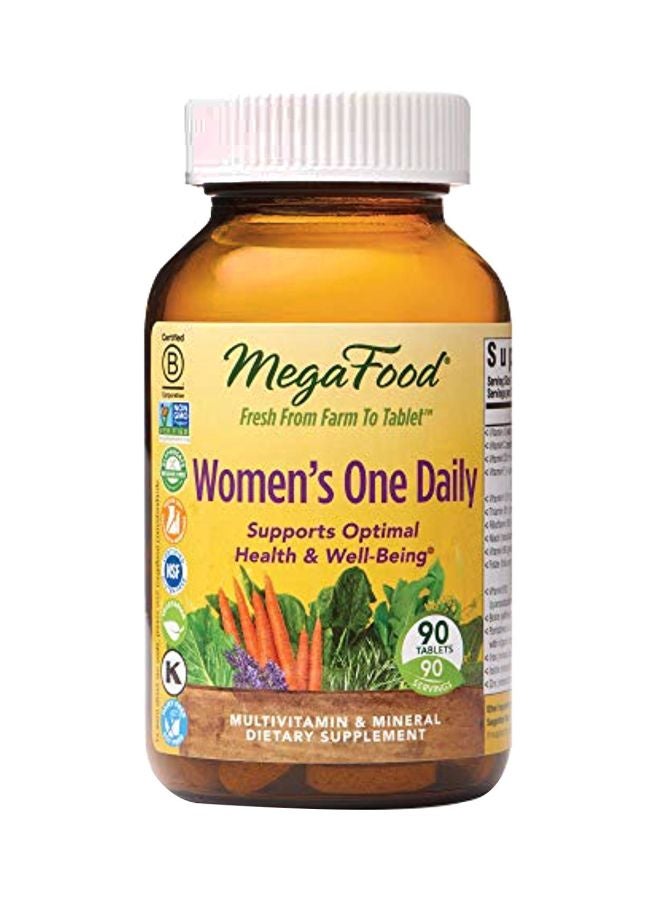 MegaFood One Daily Multivitamin And Mineral Dietary Supplement - 90 Tablets - Image 1