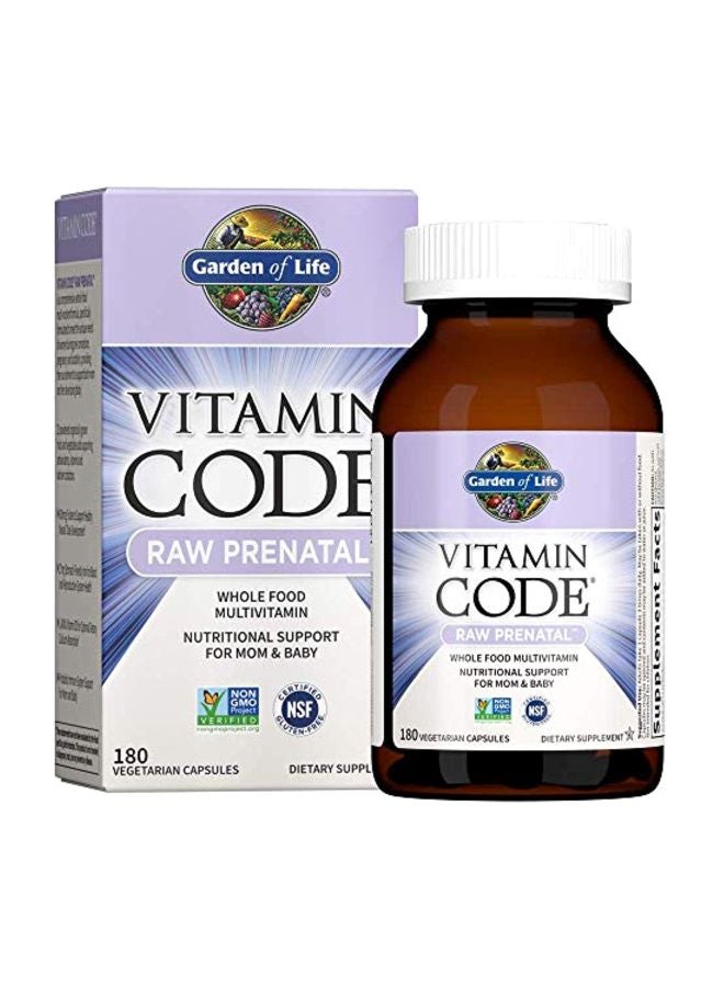 Garden of Life - Vitamin Code Raw Prenatal Dietary Supplement - 90 Vegetarian Capsules - Image 1