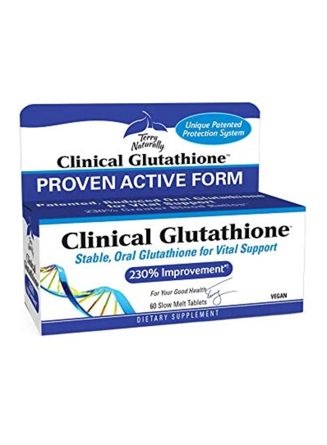 Terry Naturally Clinical Glutathione Dietary Supplement 300 mg - 60 Tablets