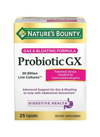 Nature's Bounty Probiotics GX Dietary Supplement 25 Capsules - v1575372162/N32470333A_1