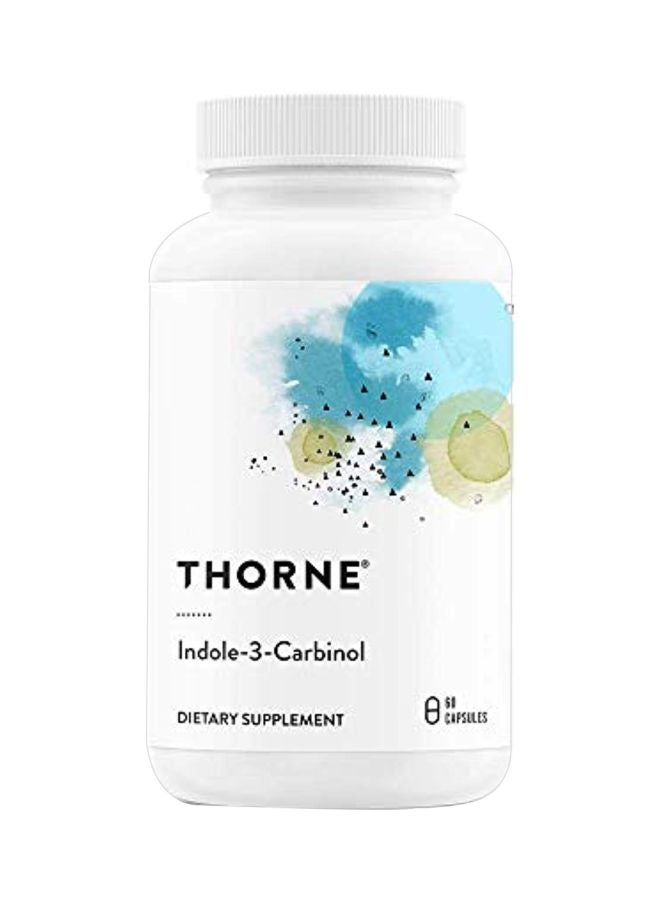Thorne Research - Indole-3-Carbinol Dietary Supplement - 60 Capsules - Image 1