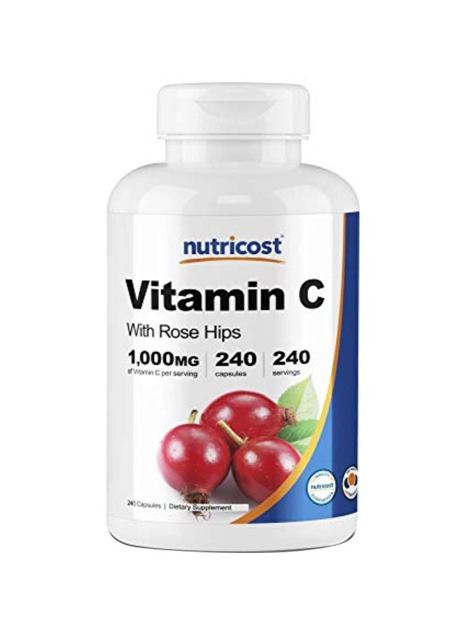 فيتامين سي مكمل غذائي 1025 مللغ - 240 كبسولة - Image 1