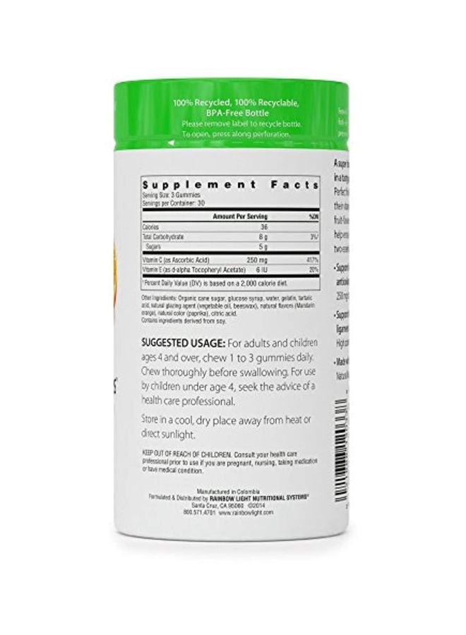 راينبو لايت مكمل غذائي بفيتامين C - عدد 90 كبسولة - Image 2