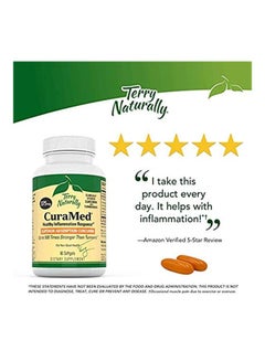Terry Naturally CuraMed 375 mg - 60 Softgels  - Image 2