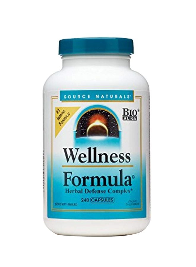 Source Naturals Wellness Formula Herbal Defense Formula - 240 Capsules - Image 1