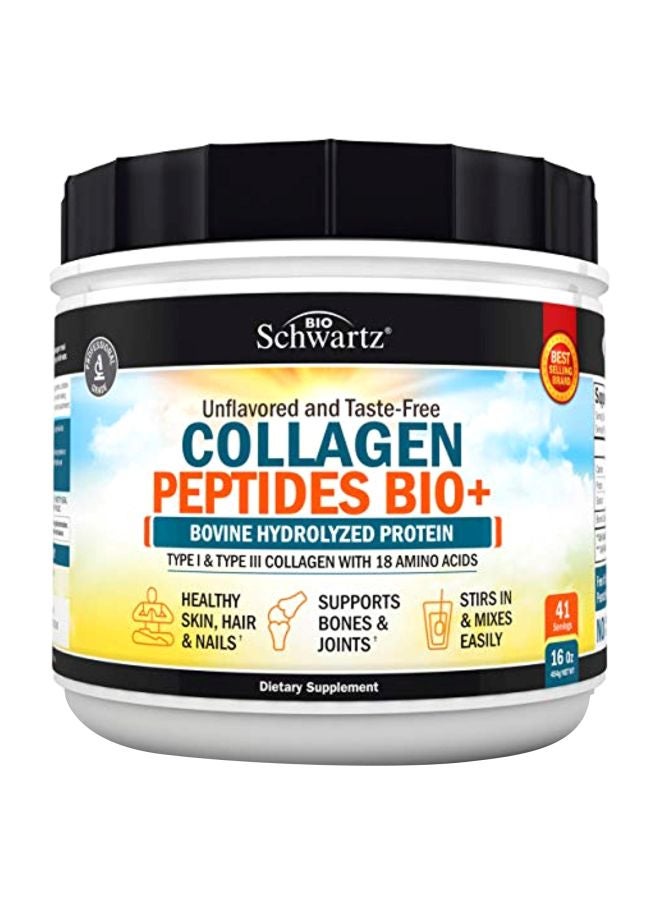 BioSchwartz Collagen Peptides Bio Plus Dietary Supplement