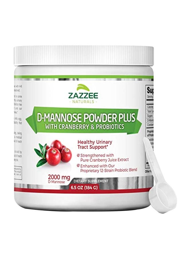 Zazzee D-Mannose Powder Plus 2000 Mg - Image 1
