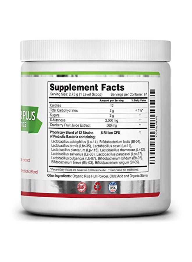 Zazzee D-Mannose Powder Plus 2000 Mg - Image 2