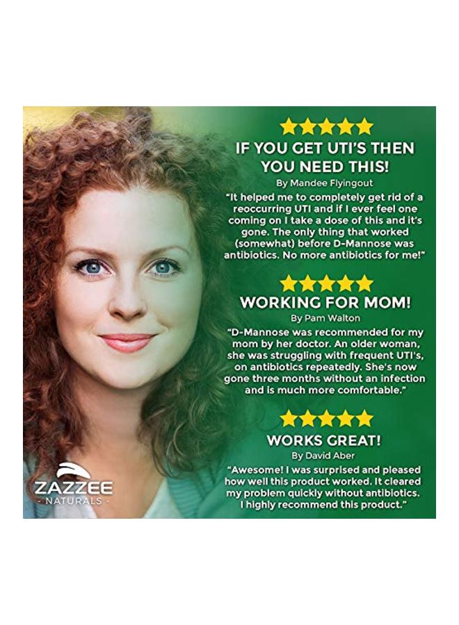 Zazzee D-Mannose Powder Plus 2000 Mg - Image 3