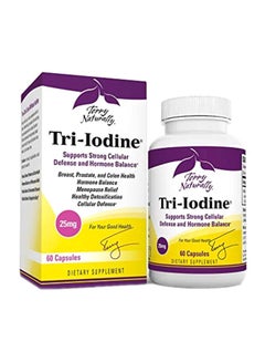 Terry Naturally Tri-Iodine Supports Strong Cellular Defense And Hormone Balance - 60 Capsules  - Image 1