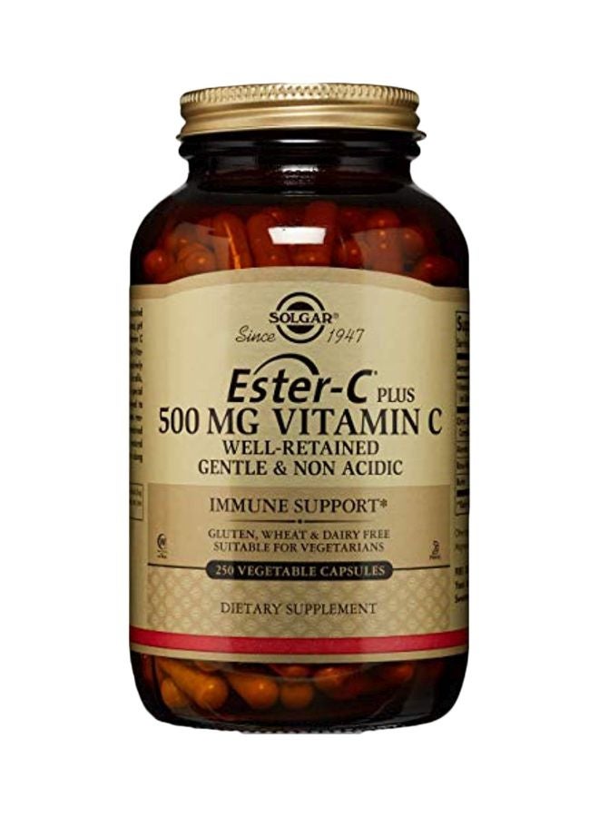 Solgar Ester-C Plus Vitamina C - 250 Vegetable Capsules  - Image 1