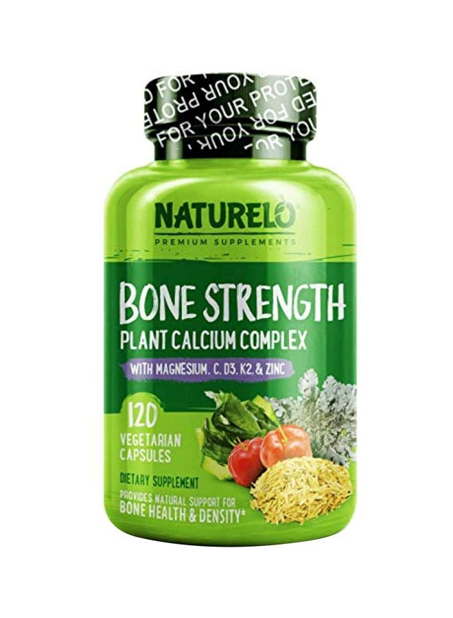 Bone Strength Supplement For Bone Health - 120 Vegetarian Capsules