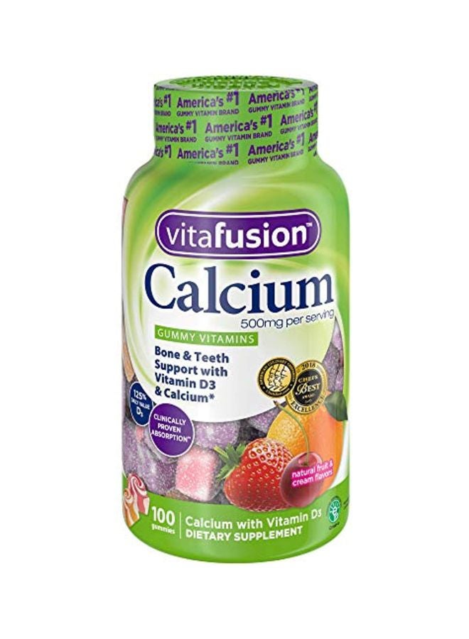 Vitafusion Calcium Dietary Supplements - 120 Gummies 