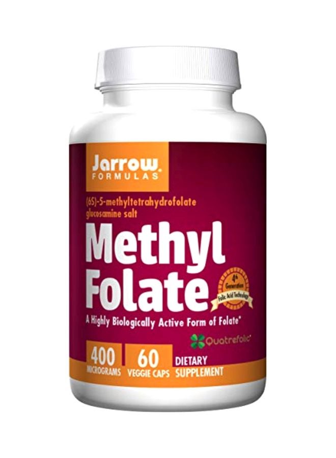 جارو فورملاز مكمل غذائي ميثيل فولات 400 ميكروجرام - 60 كبسولة