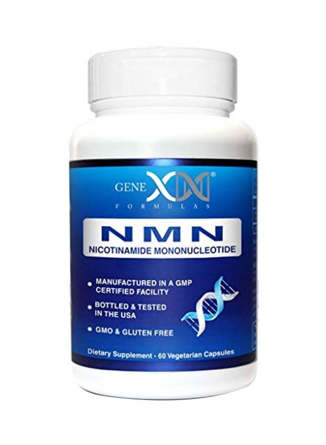 Genex Formulas Nicotinamide Mononucleotide Dietary Supplement 250 mg - 60 Vegetarian Capsules - Image 1
