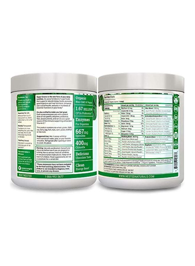 Nested Naturals Super Greens Natural Health Powder - Image 2