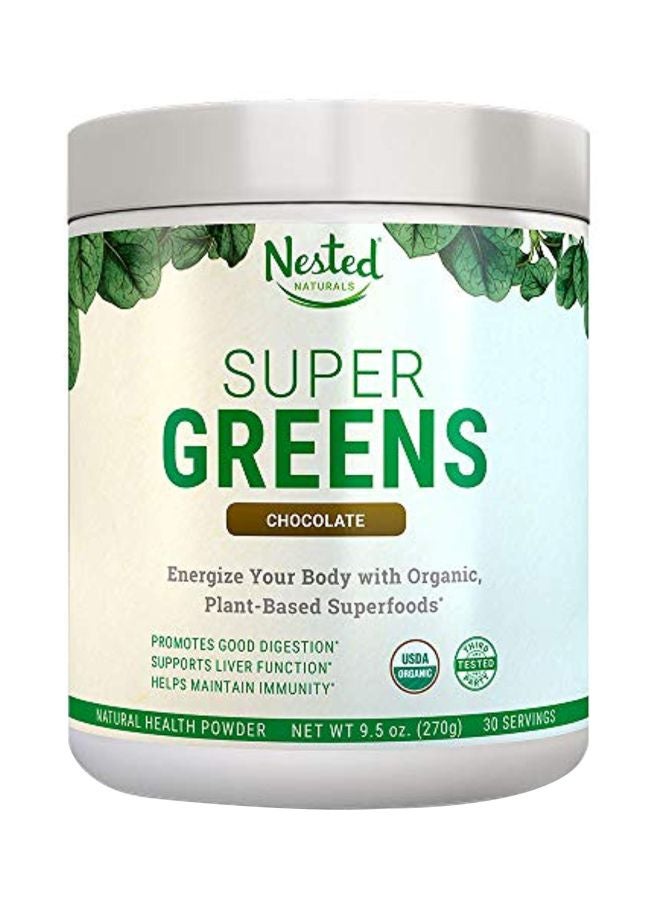Nested Naturals Super Greens Natural Health Powder - Image 1